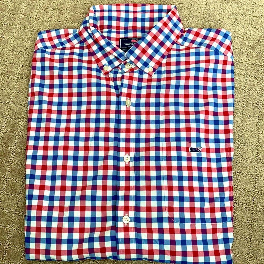 New vineyard vines long sleeve Large
